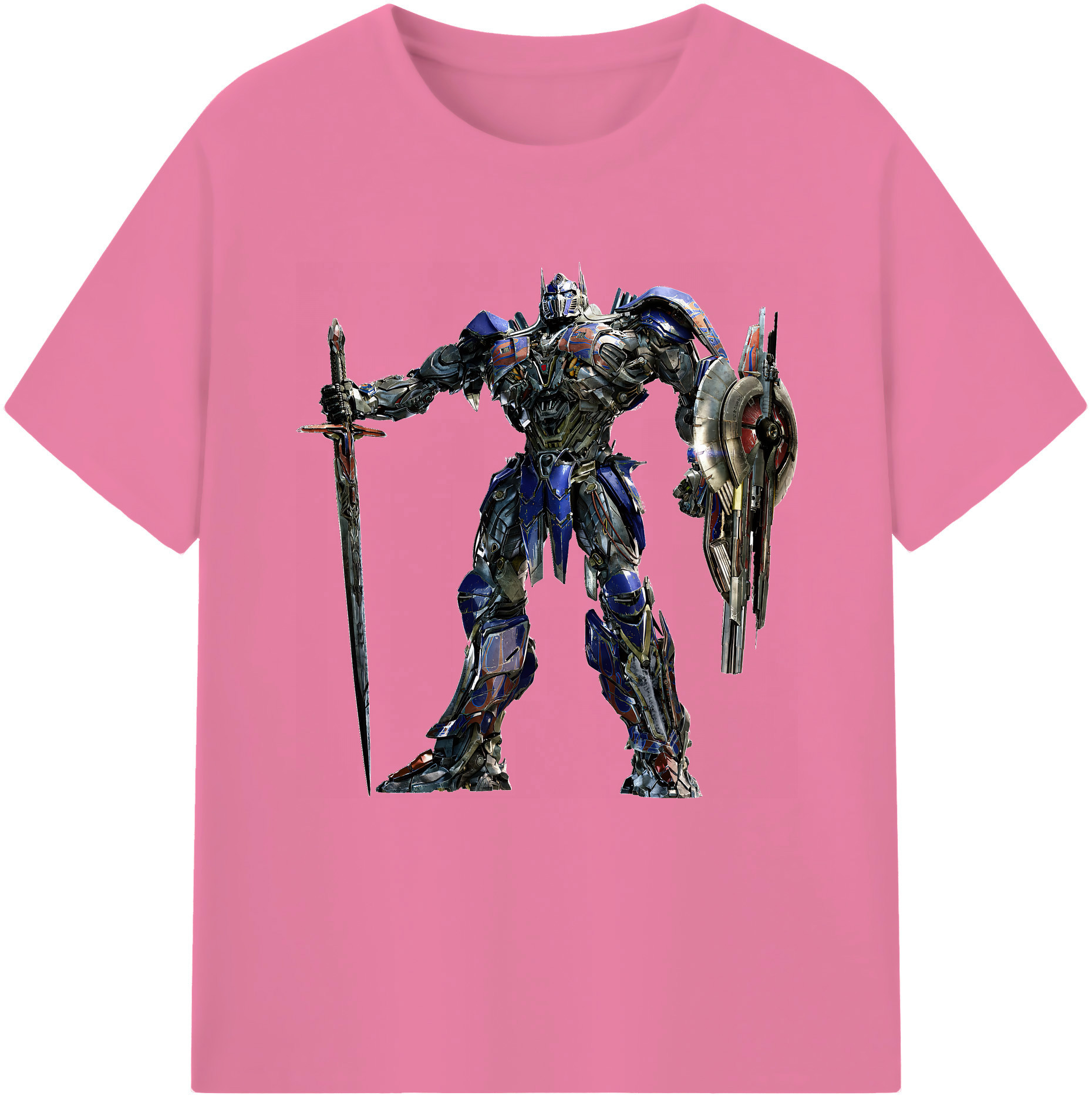（画像用） Transformers トランスフォーマー 綿100％半袖Tシャツ（フロントプリント）